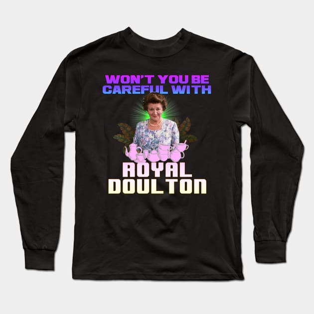 hyacinth bucket Long Sleeve T-Shirt by jeremiahm08